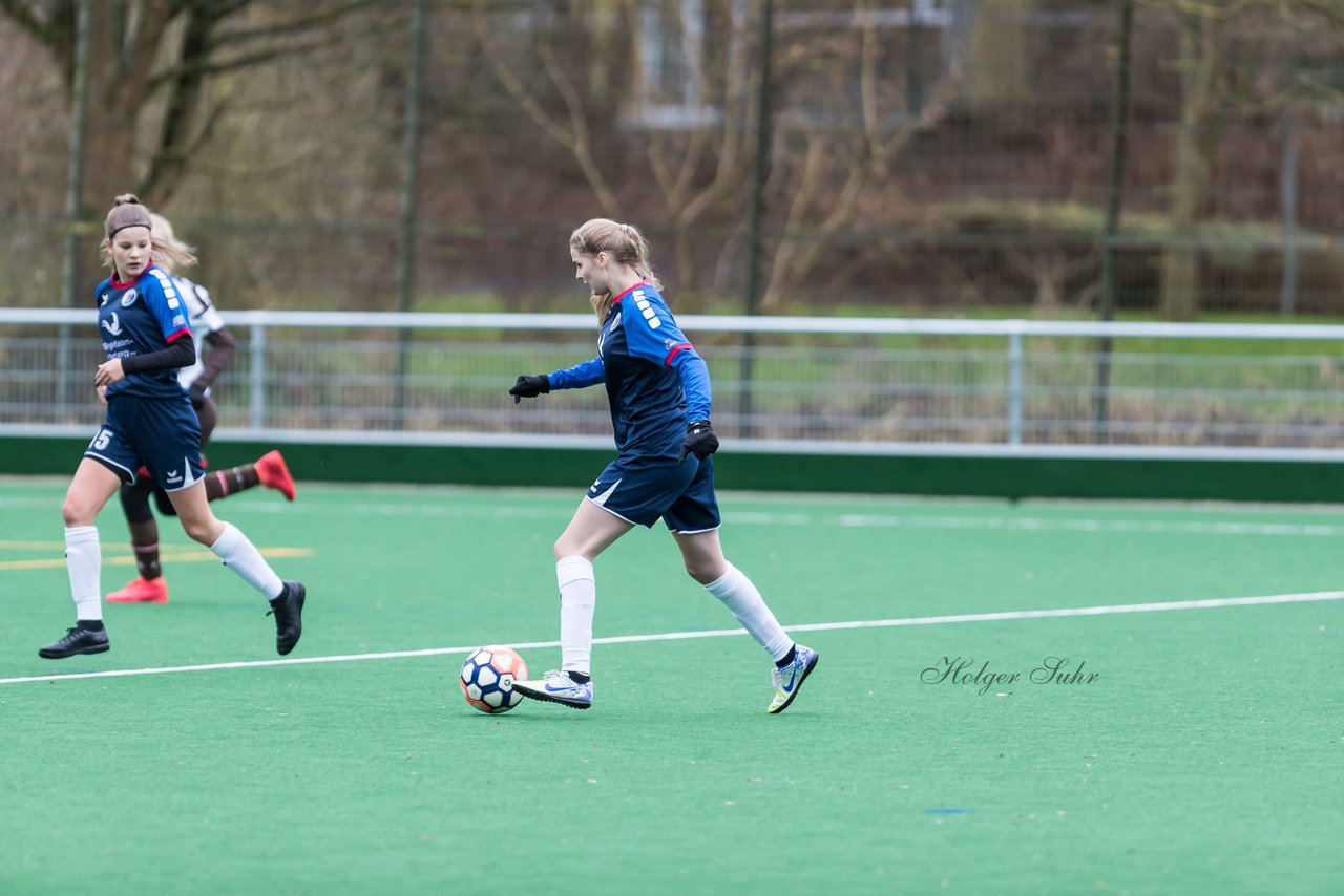 Bild 123 - wBJ VfL Pinneberg - St. Pauli : Ergebnis: 7:0 (Abbruch)